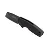 SOG Stout SJ Cleaver Daily Ambidextrous Pocket Folding Knife with Slip Joint Mechanism | G10 Handle | CRYO D2 Steel Blade, Blackout view 1