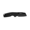 SOG Stout SJ Cleaver Daily Ambidextrous Pocket Folding Knife with Slip Joint Mechanism | G10 Handle | CRYO D2 Steel Blade, Blackout view 4