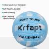 Krfapt Volleyball - Beach Volleyball Official Game Ball Size 5 for Youth & Adults (Ages 8-12) - Soft Touch Waterproof for Indoor & Outdoor TrainingBlue view 4