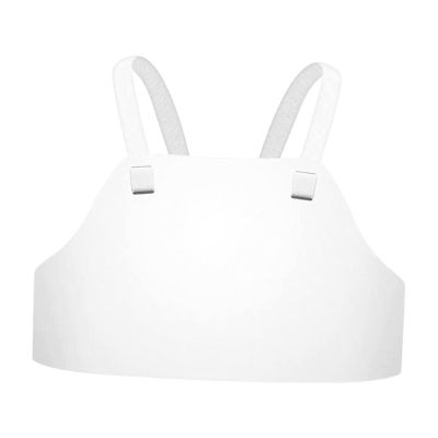 Colaxi Breast Protector Adults Kids Fencing Guard for Rugby Football Boxing Muay Thai, Men XS 50-70cm