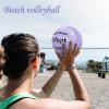 Krfapt Volleyball - Beach Volleyball Official Game Ball Size 5 for Youth & Adults (Ages 8-12) - Soft Touch Waterproof for Indoor & Outdoor TrainingPurple view 2