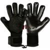 GK Saver Soccer Goalie Gloves Professional 3D Blackout Savefingers Goalkeeper Gloves Size 6 to 11 (3D Black Size 9) view 1