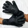 GK Saver Soccer Goalie Gloves Professional 3D Blackout Savefingers Goalkeeper Gloves Size 6 to 11 (3D Black Size 8) view 3