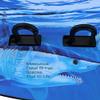 Rush Creek Creations | Guy Harvey Ceiling-Mounted Fishing Rod Holder for 6 Fishing Poles, Fishing Gear and Fishing Accessories | Perfect for Garage Organization and Vertical or Horizontal Wall Storage view 4