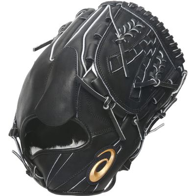 ASICS GOLDSTAGE Zero Men's Baseball Accessory (3121B134) (001) Black RH