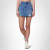 [BLANKNYC] Womens Luxury Clothing Sustainable Denim Distressed Five Pockets Mini Skirt, Comfortable & Stylish, Eye Opener, 26 view 4