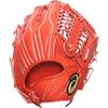 asics GOLDSTAGE Zero Men's Baseball Accessory (3121B138) (610) R Orange LH view 4