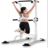 Pull Up Bar Home Gym Equipment Pull-Up Bars Standing Horizontal Bar, Safe And Secure, Adjustable, Multi-function Fitness Pull-ups, Men And Women Home Strength Training Equipment ( Color : White ) view 1