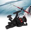 Alomejor Reel, Front Rear Dual Drag Knob Fishing Drag Reel 9+1BB 4.7:1 Metal Wire Cup for Reservoir Carp Fishing (AO5000) view 2