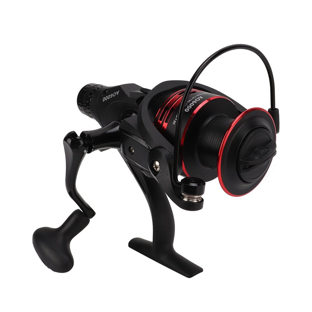 Alomejor Fishing Reel, Dual Drag Knob, Metal Wire Cup, for Reservoir Carp and Lake Fishing