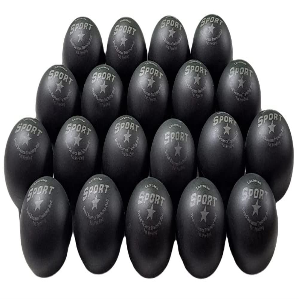 SportStar Lacrosse Dead Bounce Practice Ball (20 Pack)