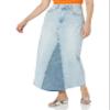 [BLANKNYC] Womens Luxury Clothing Sustainable Denim Distressed Five Pockets Mini Skirt, Comfortable & Stylish, Either Way, 30 view 1