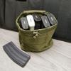 Coopers Bay PackRat Mag Dump Bag/Foraging Bag - Compact Folding Design with Molle Straps for Belt or Pack Carry - Heavy Duty Nylon (OD Green) view 3