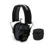 Walker's Game Ear Razor Slim Electronic Lightweight Shooting Hunting Range Hearing Protection Muffs (Multicam Gray Camo) Bundle with Protection Case (2 Items) view 1