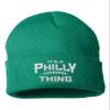 Go All Out One Size Kelly Cuffed It's A Philly Thing Embroidered Cuffed Knit Beanie Cap view 1
