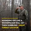 ESH Pileated Woodpecker Call  High-Pitched Turkey Locator Call for Hunting  Maple Wood Woodpecker Caller for Triggering Shock Gobbles  Beginner & Pro Friendly view 2