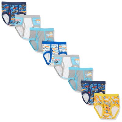 Hot Wheels BoxerBriefs and Briefs available in Sizes 2/3T, 4T, 4, 6, 8 and 10