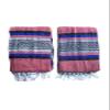 Yoga Blanket Set of Two , Outdoor Blanket , 72" X 52" , Camping Blanket , Made in Mexico , Pink -Blue Camping , Yoga , Patio Blanket view 1