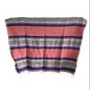 Yoga Blanket Set of Two , Outdoor Blanket , 72" X 52" , Camping Blanket , Made in Mexico , Pink -Blue Camping , Yoga , Patio Blanket view 2