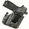 REVKEL Custom Kydex Molded IWB Holster Compatible with Sig Sauer P365X Macro w/Olight Baldr S. Black Right Hand Draw. Hand Crafted in The USA. view 1