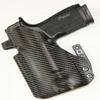 REVKEL Custom Kydex Molded IWB Holster Compatible with Sig Sauer P365X Macro w/Olight Baldr S. Black Right Hand Draw. Hand Crafted in The USA. view 2