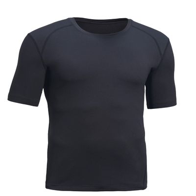 Expert Brand Men's Airstretch MVP Base Layer Performance Compression T-Shirt, Black, XL