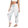 Aflyko Floral Women Dance Pants Dandelions Dragonfly Boho Trousers Yoga Hip Hop Sweatpants Breathable Lounge Pants M view 1