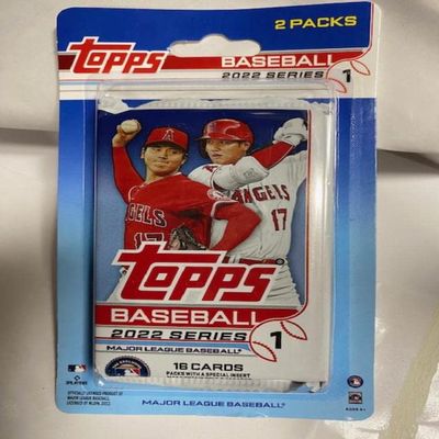 2022 Baseball Series 1 2 Packs Blister Pack