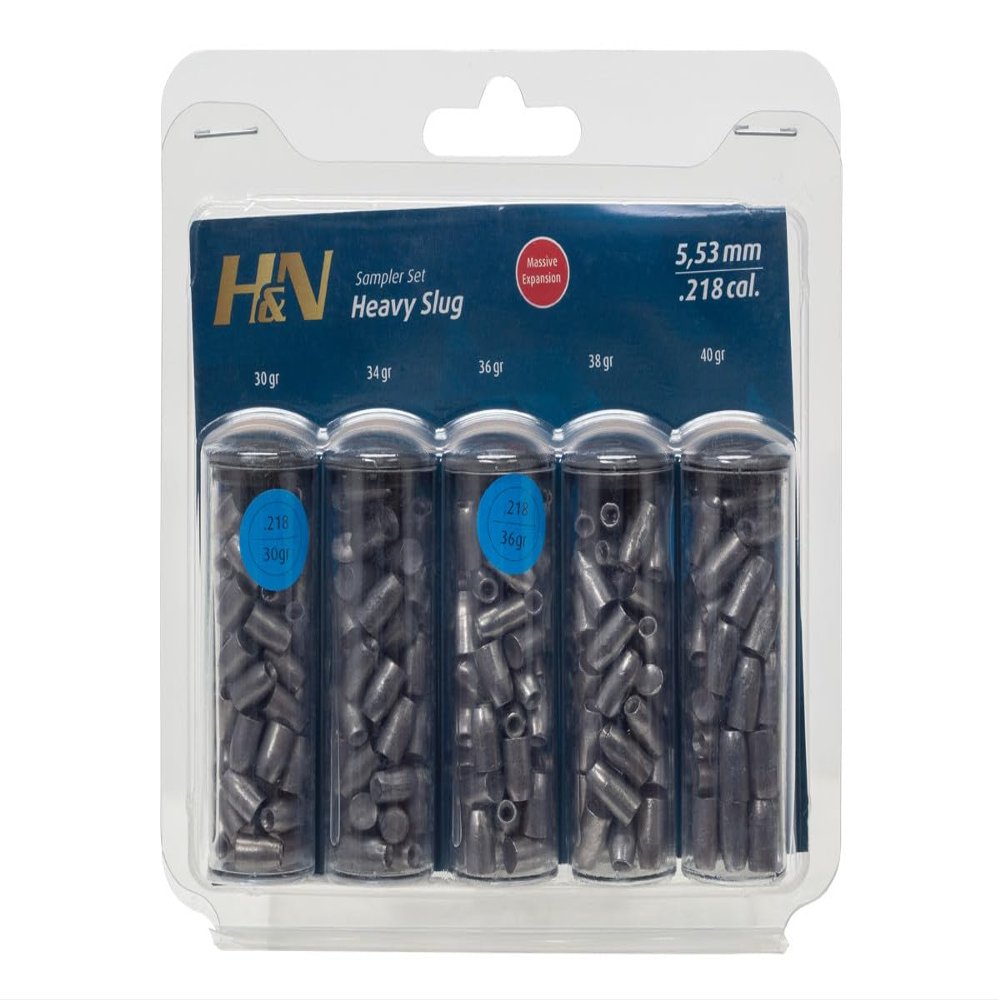 H&N Sport Sampler Heavy SLUG .218/5 TYP