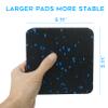 Luwint 1 Inch Thick Treadmill Mat, 8 Pads view 3