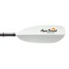 AQUA BOUND Sting Ray Hybrid Kayak Paddle - Carbon Shaft/Composite Blade, 2 Piece (Versa-Lok), White, 240-255 cm view 2
