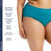 BEACH HOUSE Plus Size Chloe High Waisted Swim Bottom, Full Coverage, Lagoon 16 view 2