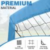 BOHEN 9x5FT Portable Soccer Goal for Kids Backyard with Carry Bag - Easy Folding Lightweight Fun for Outdoor Indoor Training Games for Teen Youth Adult (Blue, 9x5FT, 1 Pack) view 3