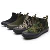CsgrFagr Men Shoes Breathable Canvas Men Shoes Autumn Rubber Soled High Top Shoes Labor Shoes Mens Sneaker Slippers (Camouflage, 8) view 3