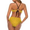 Corn Cob Ripe Maize Women 2 Piece Swimsuit Lace Up Bikini Set Beach Bathing Suit view 3