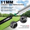 BOHEN 9x5FT Portable Soccer Goal for Kids Backyard with Carry Bag - Easy Folding Lightweight Fun for Outdoor Indoor Training Games for Teen Youth Adult (Black, 9x5FT, 1 Pack) view 4