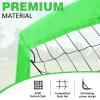 BOHEN 9x5FT Portable Soccer Goal for Kids Backyard with Carry Bag - Easy Folding Lightweight Fun for Outdoor Indoor Training Games for Teen Youth Adult (Green, 9x5FT, 1 Pack) view 3