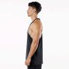sandbank Men's Muscle Tank Top Sleeveless Workout & Training Activewear Gym Shirt Black view 2