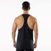 sandbank Men's Muscle Tank Top Sleeveless Workout & Training Activewear Gym Shirt Black view 3