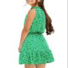 KunLunMen Floral Girls Dresses Age 5-14 Years Kids Summer Outfits Casual Halter Sleeveless Cute Short Sun Dresses view 2