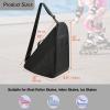 Cosmos Skate Bag for Roller & Ice Skates - Ventilated Mesh Hockey Skates Shoe Compartment Organizer - Skating Gear Accessory Storage Sling Bag for Roller-skating, Ice-skating, Ice Hockey Training view 2