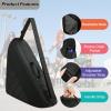 Cosmos Skate Bag for Roller & Ice Skates - Ventilated Mesh Hockey Skates Shoe Compartment Organizer - Skating Gear Accessory Storage Sling Bag for Roller-skating, Ice-skating, Ice Hockey Training view 3