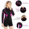 GoldFin Wetsuit Top Women, 2mm Wetsuits Jacket Long Sleeve Neoprene Tops for Water Aerobics Diving Surfing Swimming view 3