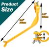 SAEBEL Golf Training Aid Wrist Hinge Trainer Swing Posture Correction Training Tool for Men Women,4 Pcs view 2