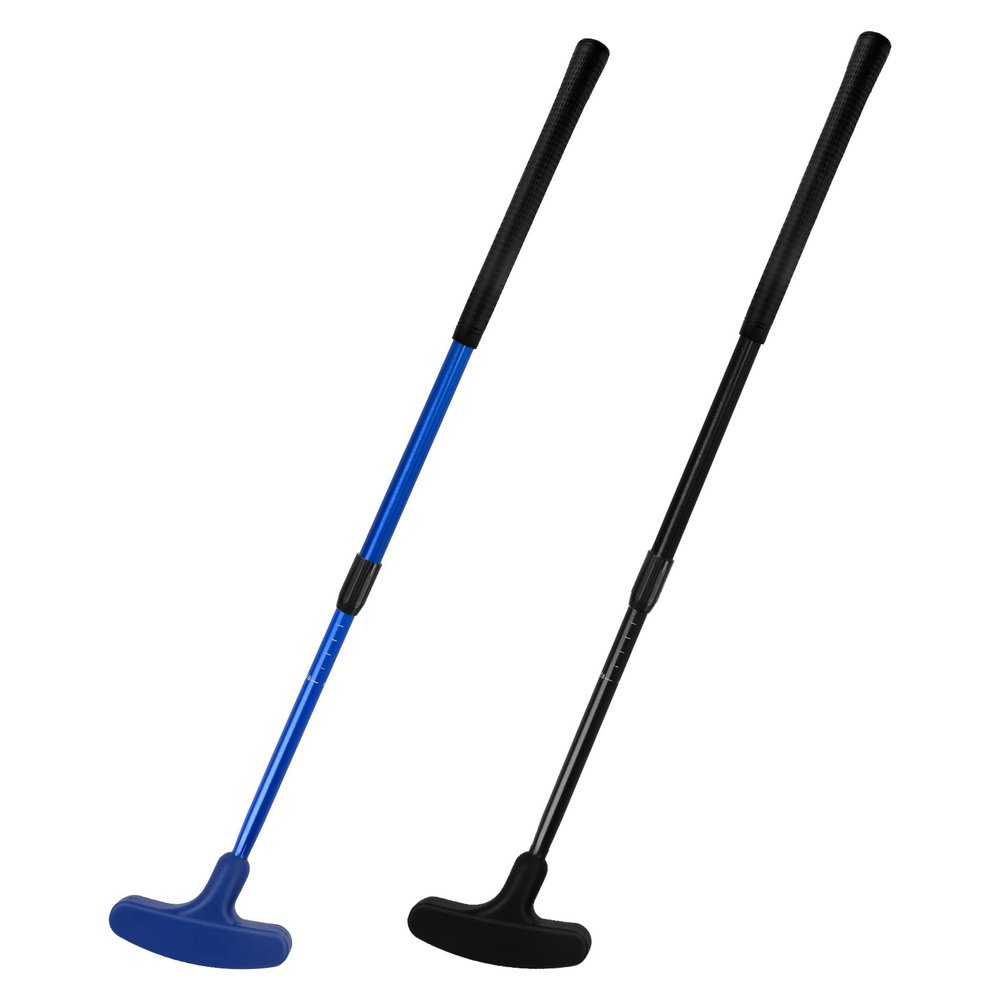 2 Pack Mini Golf Set - Two-Way Putter, Right/Left Handed, Adjustable Length for Children to Adults