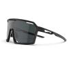 HAAYOT Sports Sunglasses for Men Women,Cycling Baseball Fishing Running Biking Glasses,UV Protection Black Silver view 2