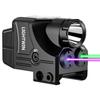 LIGHTWIN Green Purple Laser Beams with 600 Lumens Flashlight for Pistols, 3 in1 Laser Light Combo, Tactical USB Rechargeable Laser Sight, Strobe & Steady Flashlight for Picatinny Rail view 1