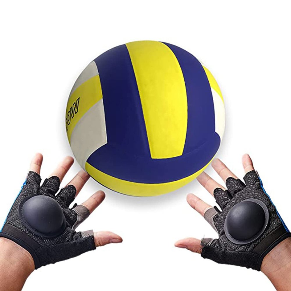 Volleyball Setter Training Gloves Workout Gloves Palm Protector Volleyball Training Equipment Aid to Teach Proper Setting Technique No Flat Hands Practice Aids for Beginners Volleyball Gear Gifts