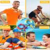 Janmercy 10 Pcs Tie Dye Cooling Neck Wraps Cooling Scarf Ice Bandanas Summer for Men Women Camping Running Outdoor Sports (Tie Dye Style) view 4