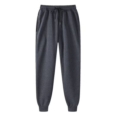 Dninmim Sweatpant Men/Women Causal Long Pants Men's Jogging Running Pant Dark Gray M